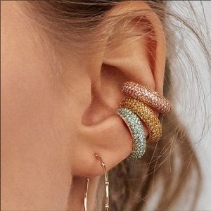 • Primrose • Crystal Ear Cuff